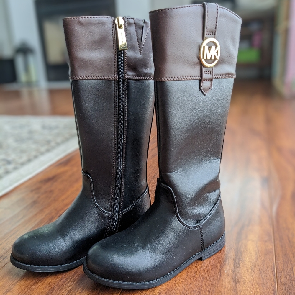 NWOT Toddler Michael Kors Emma Kelly Riding Boots, Size 11